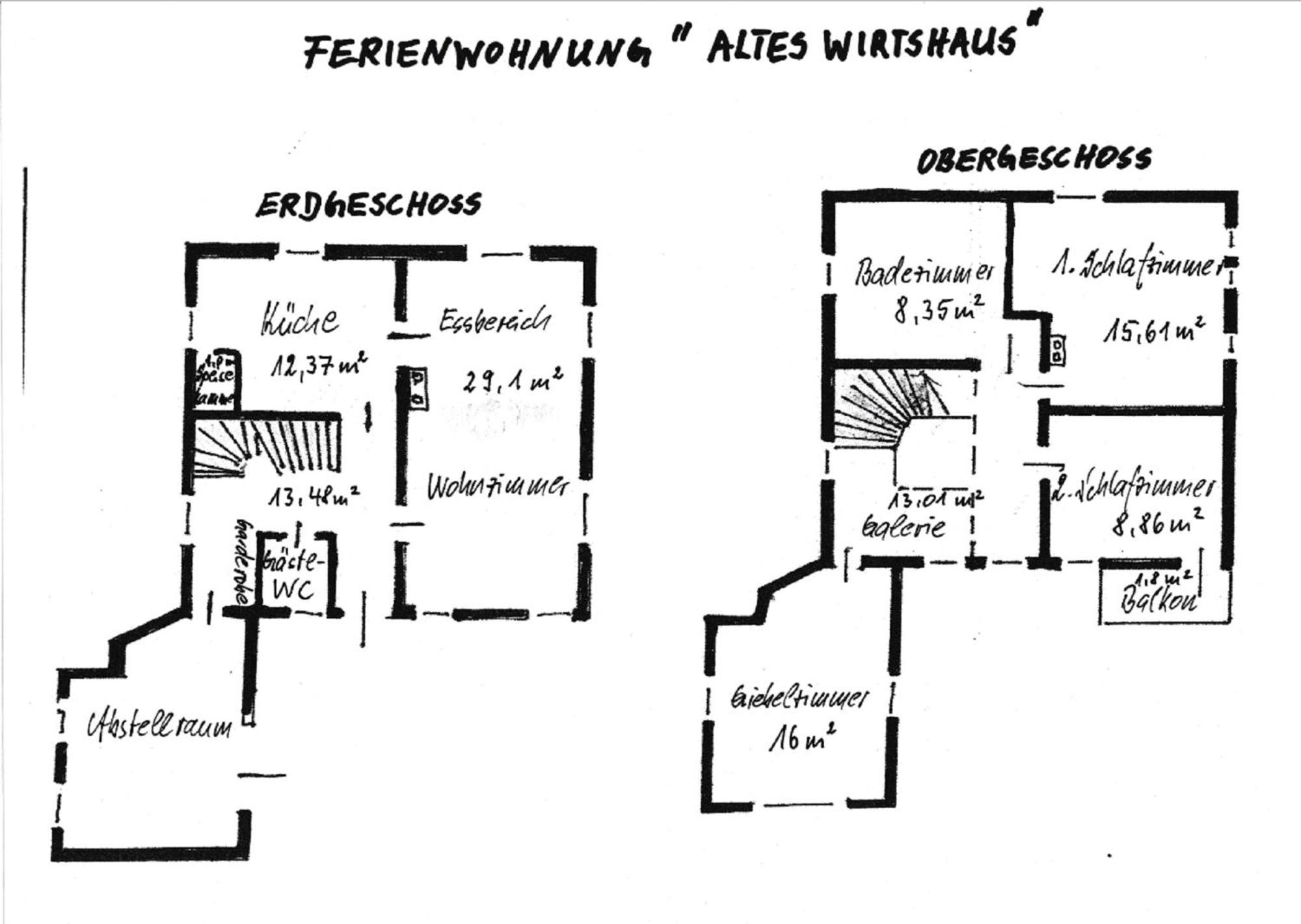 Ferienhaus Altes Wirtshaus Lugde Ngoại thất bức ảnh